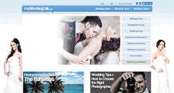 Desktop Screenshot of myweddingtalk.com
